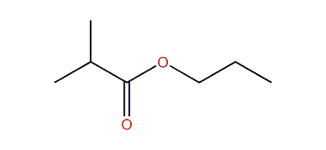 Propyl 2-methylpropionate